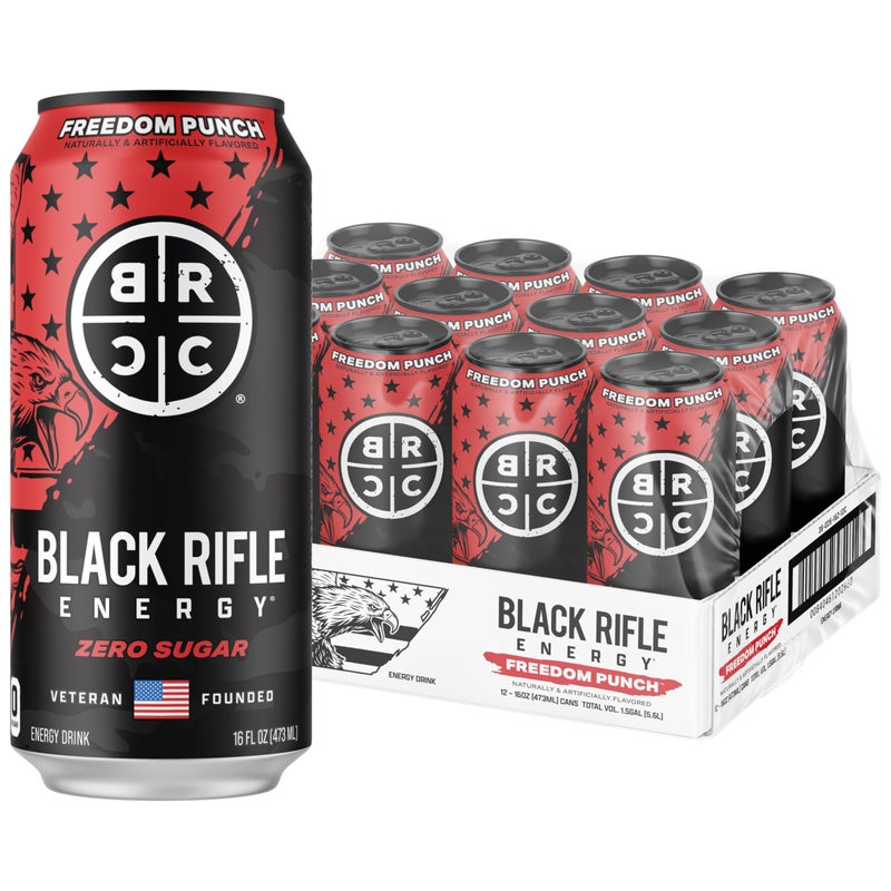 Black Rifle Coffee Company Freedom Punch, 16 oz, 12 ct - Image 1